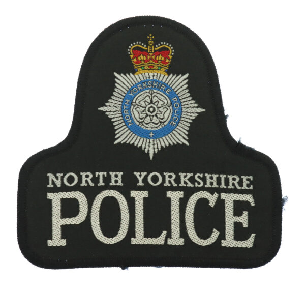 North Yorkshire Police Cloth Bell Patch Badge