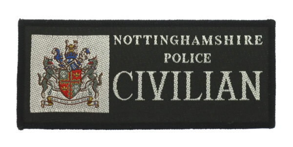 Nottinghamshire Police Civilian Cloth Patch Badge