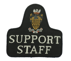 West Midlands Police Support Staff Cloth Bell Patch Badge