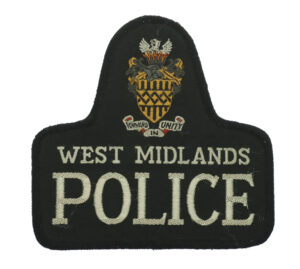 West Midlands Police Cloth Bell Patch Badge