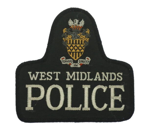 West Midlands Police Cloth Bell Patch Badge