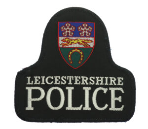 Leicestershire Constabulary Police Cloth Bell Patch Badge