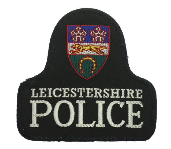 Leicestershire Constabulary Police Cloth Bell Patch Badge