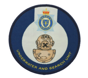 Sussex Police Underwater and Search Unit Cloth Patch Badge