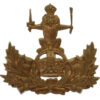 Queen's Own Royal Glasgow Yeomanry Officer's Cap Badge - King's Crown