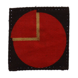4th Infantry Division Printed Formation Sign (3rd Pattern)