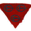 4th Anti-Aircraft Division Printed Formation Sign