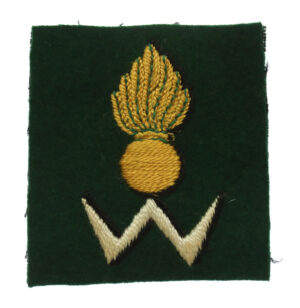 34th Anti-Aircraft Brigade Cloth Formation Sign
