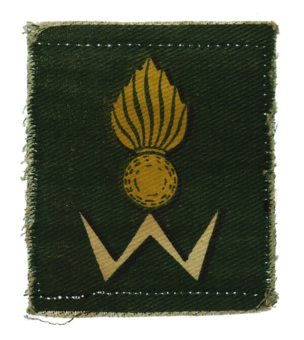 34th Anti-Aircraft Brigade Printed Formation Sign