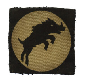 30th Corps Printed Formation Sign