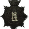 Warwickshire Constabulary Night Helmet Plate - Queen's Crown