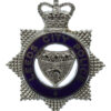 Leeds City Police Senior Officer's Enamelled Cap Badge - Queen's Crown