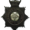 West Riding Constabulary Night Helmet Plate - Queen's Crown