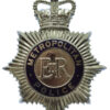 Metropolitan Police Enamelled Helmet Plate - Queen's Crown