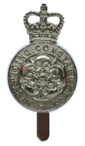 West Riding Constabulary Cap Badge - Queen's Crown