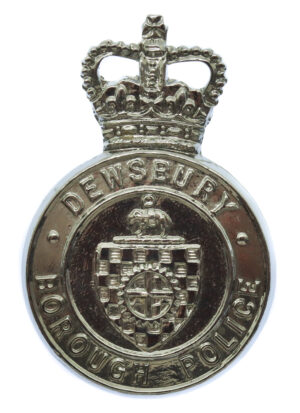 Dewsbury Borough Police Non Voided Cap Badge