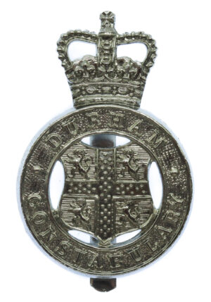 Durham Constabulary Cap Badge - Queen's Crown