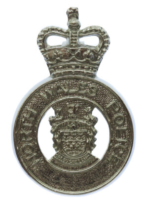 North Wales Police Cap Badge - Queen's Crown