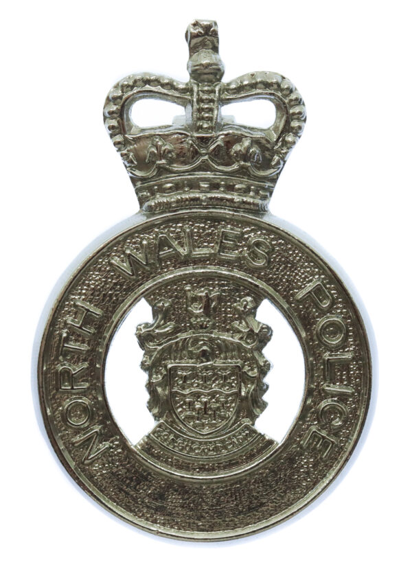 North Wales Police Cap Badge - Queen's Crown