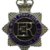 West Yorkshire Metropolitan Police Senior Officer's Enamelled Cap Badge - Queen's Crown
