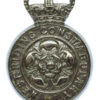 West Riding Constabulary Cap Badge - Queen's Crown