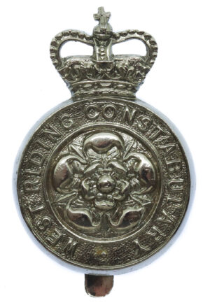 West Riding Constabulary Cap Badge - Queen's Crown