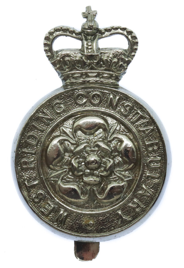 West Riding Constabulary Cap Badge - Queen's Crown
