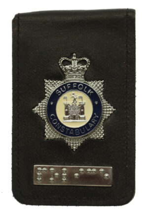 Suffolk Constabulary Warrant Card Badge