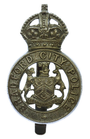 Bradford City Police Cap Badge - King's Crown