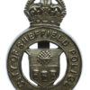 Sheffield City Police Cap Badge - King's Crown