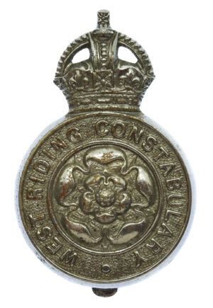 West Riding Constabulary Cap Badge - King's Crown