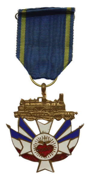 France. Union of Catholic Railway Workers Medal