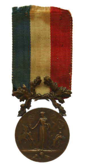 France. Medal for Bravery to Xavier Blay