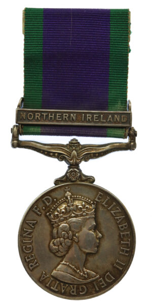 Campaign Service Medal (Clasp - Northern Ireland) - SAC. S. Kelly, Royal Air Force