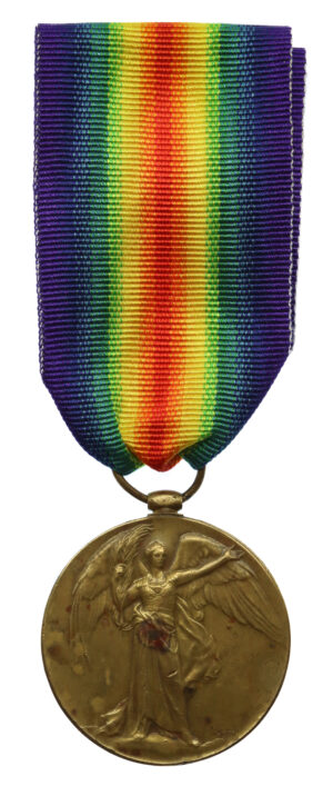 WW1 Victory Medal - Pte. A. Womersley, York & Lancaster Regiment