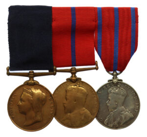 1897 Police Jubilee Medal, 1902 Police Coronation Medal & 1911 Police Coronation Medal Group of Three – P.C. James Cox, ‘K’ Division (Bow) Metropolitan Police