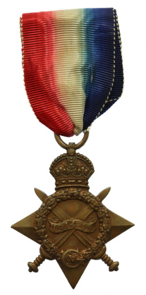 WW1 1914-15 Star – Dvr. S.F. Henson, Royal Field Artillery – Wounded