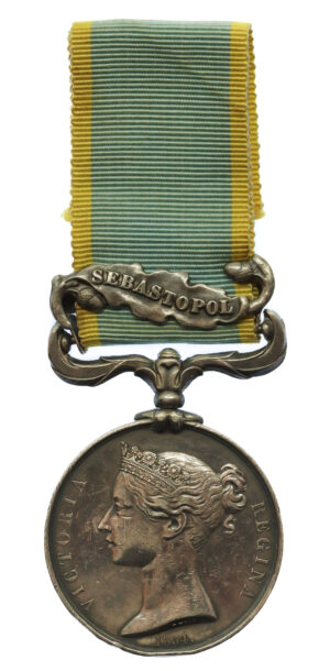 1854 Crimea Medal (Clasp – Sebastopol) - Pte. J. Reid, 56th (West Essex) Regiment of Foot