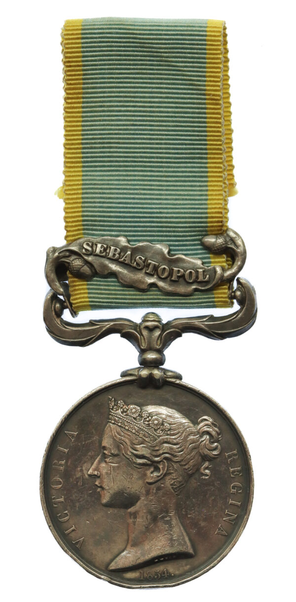 1854 Crimea Medal (Clasp – Sebastopol) - Pte. J. Reid, 56th (West Essex) Regiment of Foot