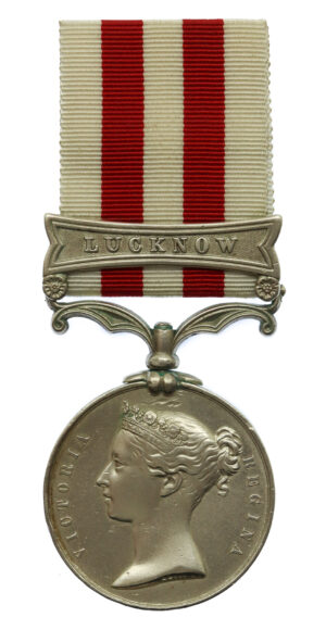 Indian Mutiny Medal (Clasp – Lucknow) - Pte. G. Birks, 53rd (Shropshire) Regiment of Foot