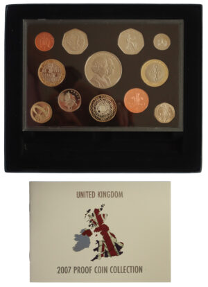 Royal Mint 2007 United Kingdom Proof Coin Set