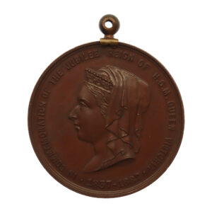 London and North Western Railway Company 1887 Medal