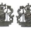 Pair of Port of London Authority Police Collar Badges