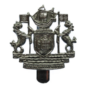 Port of London Authority Police Coat of Arms Cap Badge