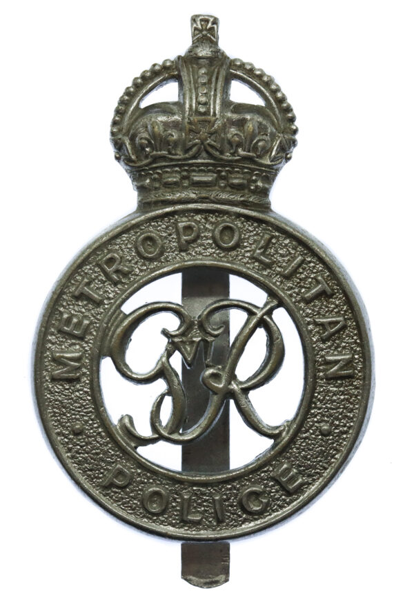 George VI Metropolitan Police Cap Badge