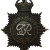 George VI Metropolitan Police Night Helmet Plate