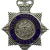 West Yorkshire Police Enamelled Star Cap Badge - Queen's Crown