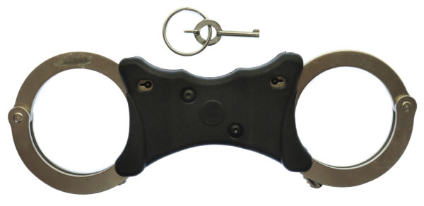 Hiatts Police Rigid Speedcuffs Handcuffs with Key