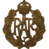 Royal Air Force (R.A.F.) Cap Badge - King's Crown