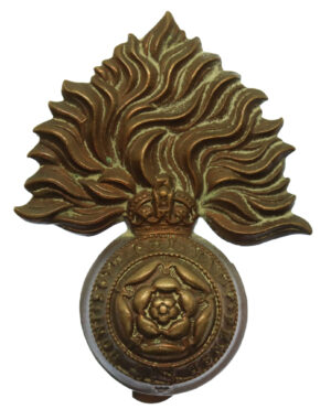 Royal Fusiliers Cap Badge - King's Crown